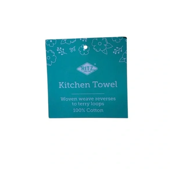 Hand Crafted Floral Hanging Kitchen Hand Towels Colorful Grateful and Blessed - Picture 6 of 11